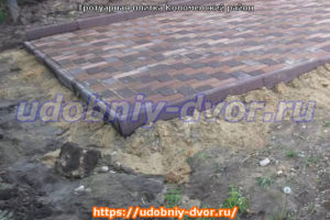 Тротуарная плитка в Коломенском районе